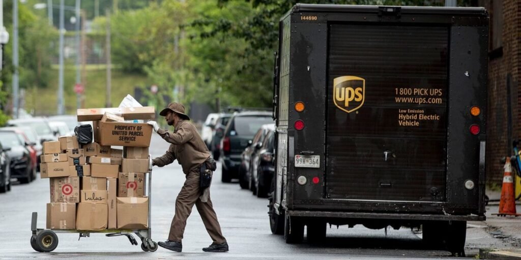 UPS stock